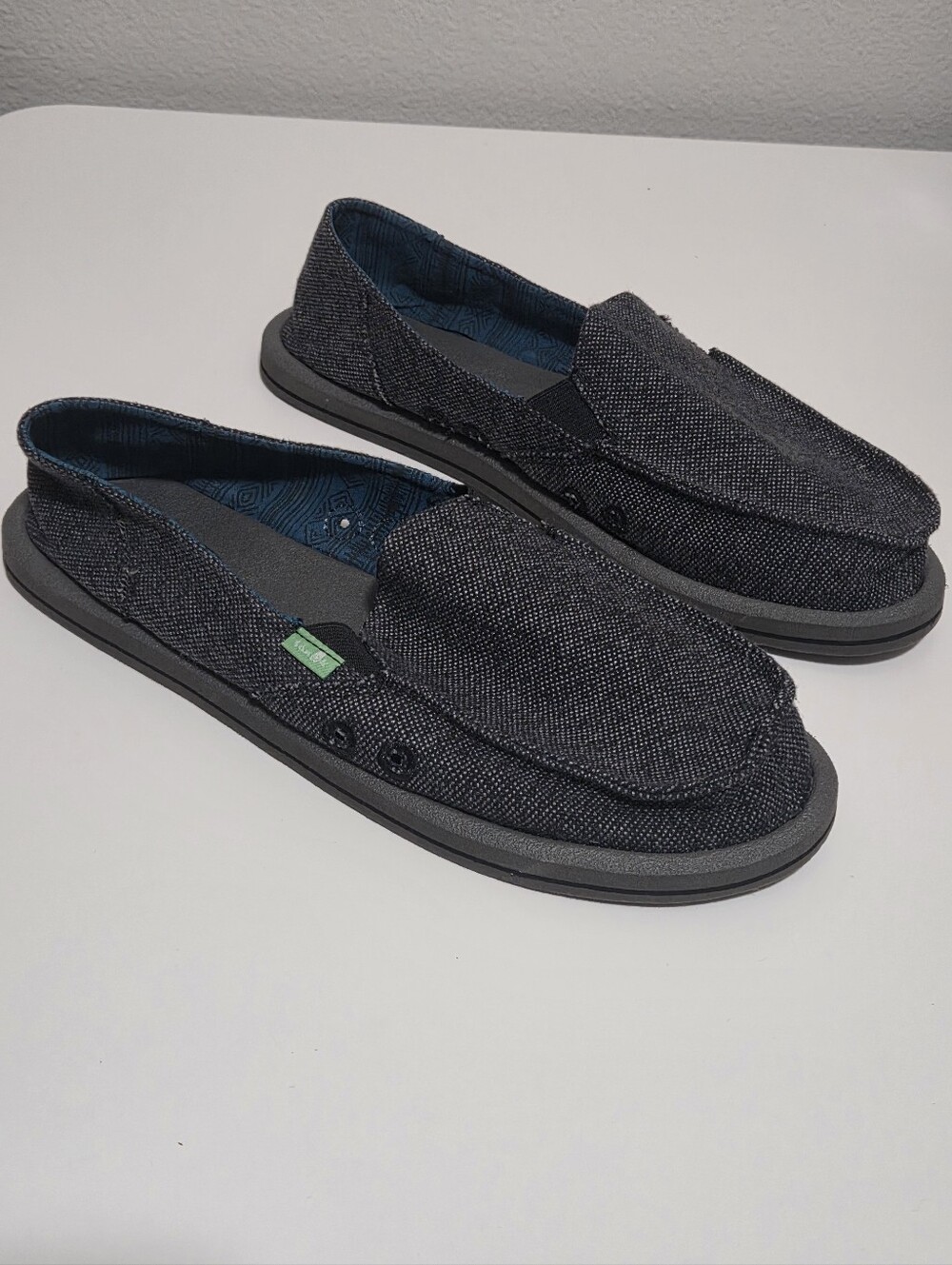 Women's Casual Slip-On Loafers in Charcoal Gray - Sanuk
